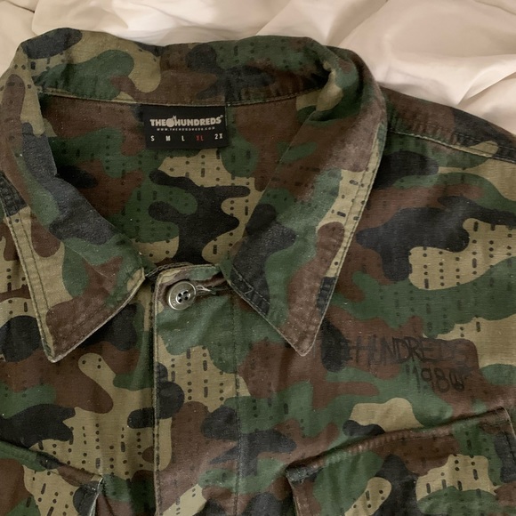 The Hundreds Camo Jacket Size XL - Picture 2 of 3
